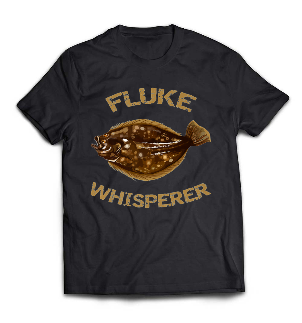 Fluke Whisperer T-Shirt – The Perfect Summer Flounder Fishing Tee